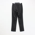 DOUBLE PLEATED TROUSERS #BLACK [23SS-WMP-TR30]