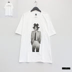 JEAN-MICHEL BASQUIAT | CREW NECK T-SHIRT -TYPE 2- #WHITE [BASQUIAT-WM-TEE02]