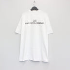 JEAN-MICHEL BASQUIAT | CREW NECK T-SHIRT -TYPE 2- #WHITE [BASQUIAT-WM-TEE02]