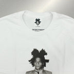 JEAN-MICHEL BASQUIAT | CREW NECK T-SHIRT -TYPE 2- #WHITE [BASQUIAT-WM-TEE02]