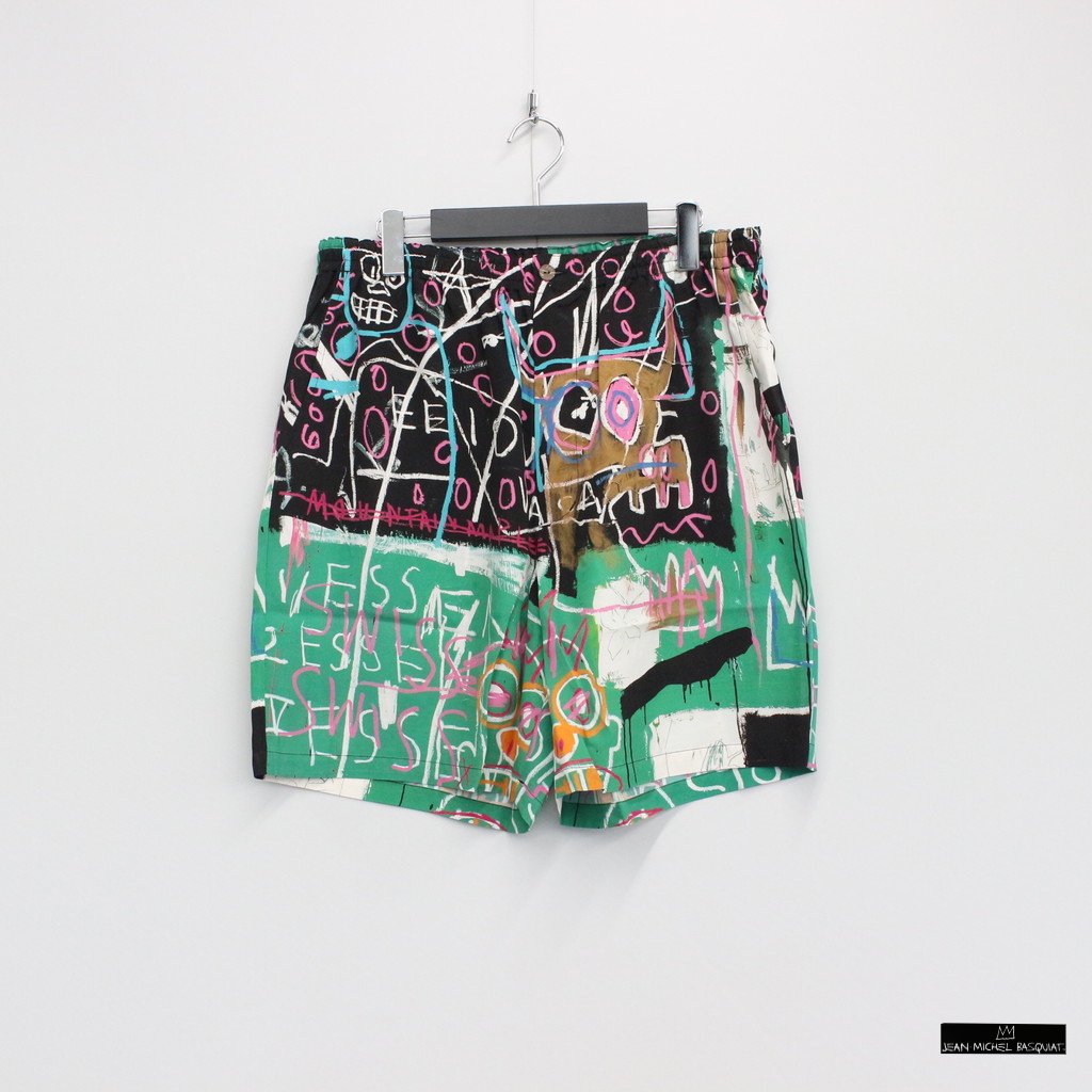 JEAN-MICHEL BASQUIAT | HAWAIIAN SHORTS -TYPE 4- #ONE [BASQUIAT-WM-HI20]
