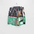 JEAN-MICHEL BASQUIAT | HAWAIIAN SHORTS -TYPE 4- #ONE [BASQUIAT-WM-HI20]