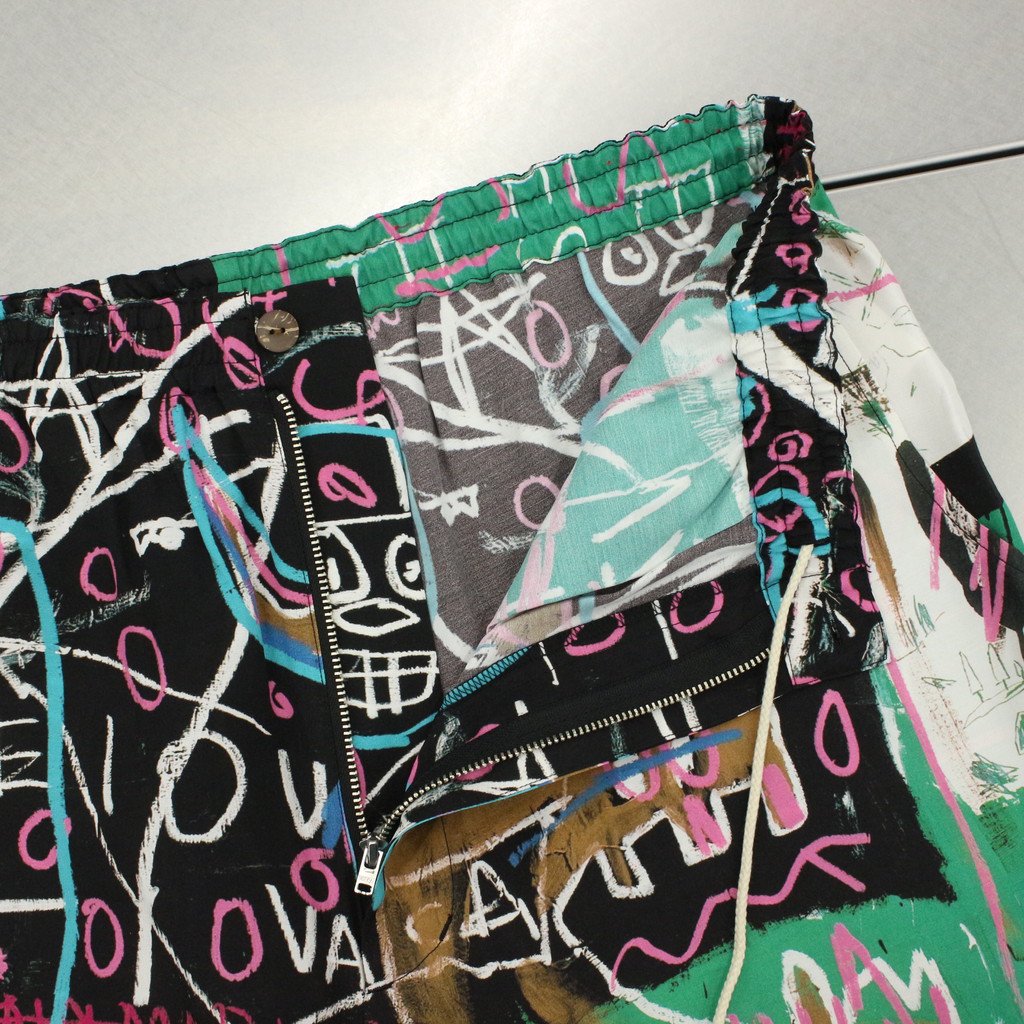 JEAN-MICHEL BASQUIAT | HAWAIIAN SHORTS -TYPE 4- #ONE [BASQUIAT-WM