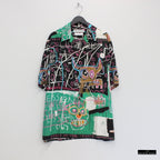 JEAN-MICHEL BASQUIAT | S/S HAWAIIAN SHIRT -TYPE 5- #ONE [BASQUIAT-WM-HI16]