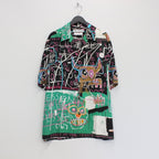 JEAN-MICHEL BASQUIAT | S/S HAWAIIAN SHIRT -TYPE 5- #ONE [BASQUIAT-WM-HI16]
