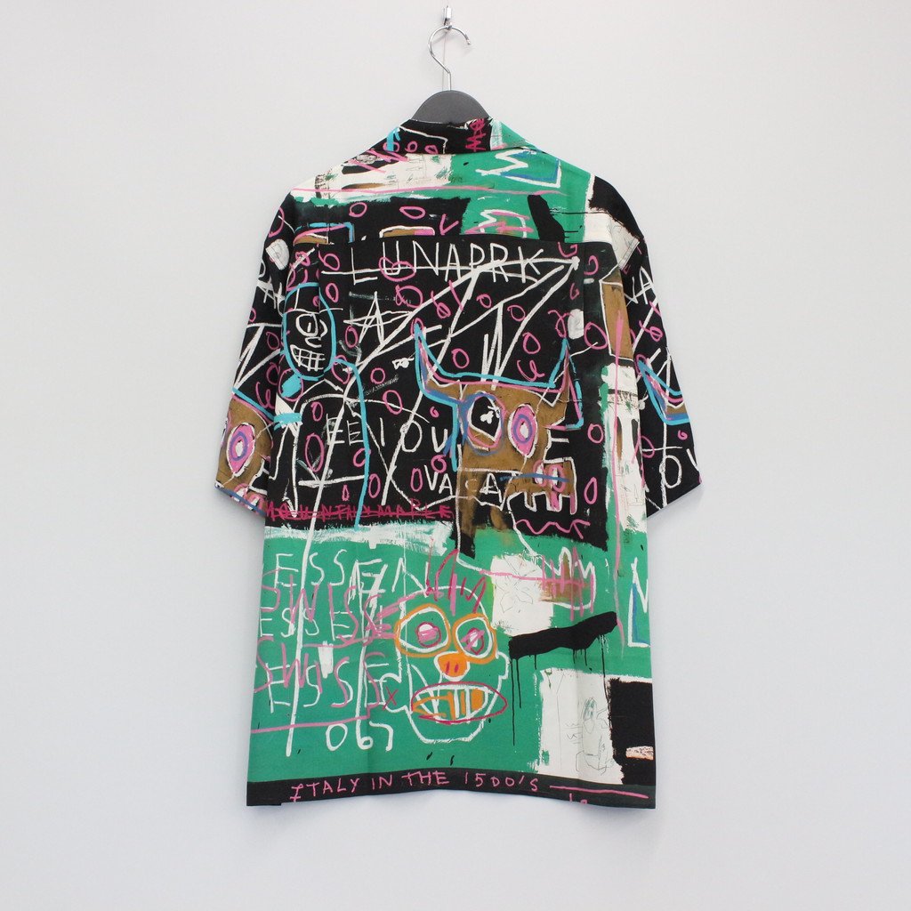 JEAN-MICHEL BASQUIAT | S/S HAWAIIAN SHIRT -TYPE 5- #ONE [BASQUIAT-WM-HI16]