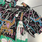 JEAN-MICHEL BASQUIAT | S/S HAWAIIAN SHIRT -TYPE 5- #ONE [BASQUIAT-WM-HI16]
