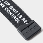 JACQUARD LOGO BELT #BLACK [SS23-A07]