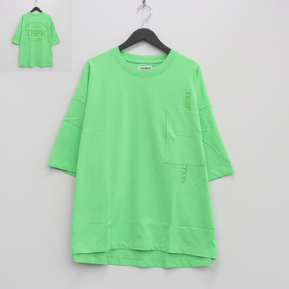 STRAIGHT UP T-SHIRT #LIGHT GREEN [SS23-T08]