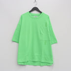 直筒T卹#淺綠色 [SS23-T08]