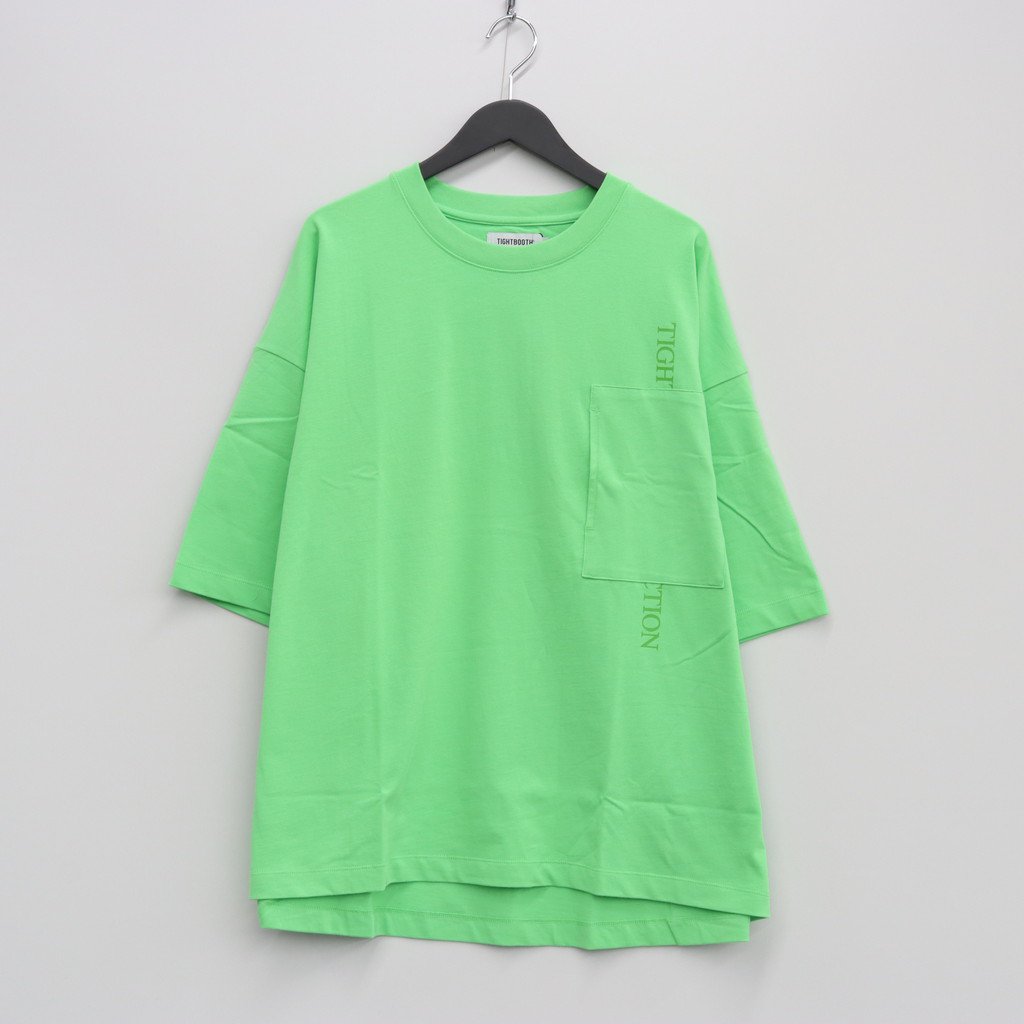 STRAIGHT UP T-SHIRT #LIGHT GREEN [SS23-T08]