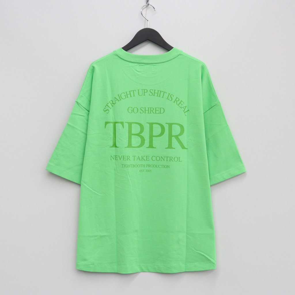 STRAIGHT UP T-SHIRT #LIGHT GREEN [SS23-T08] _ TIGHTBOOTH