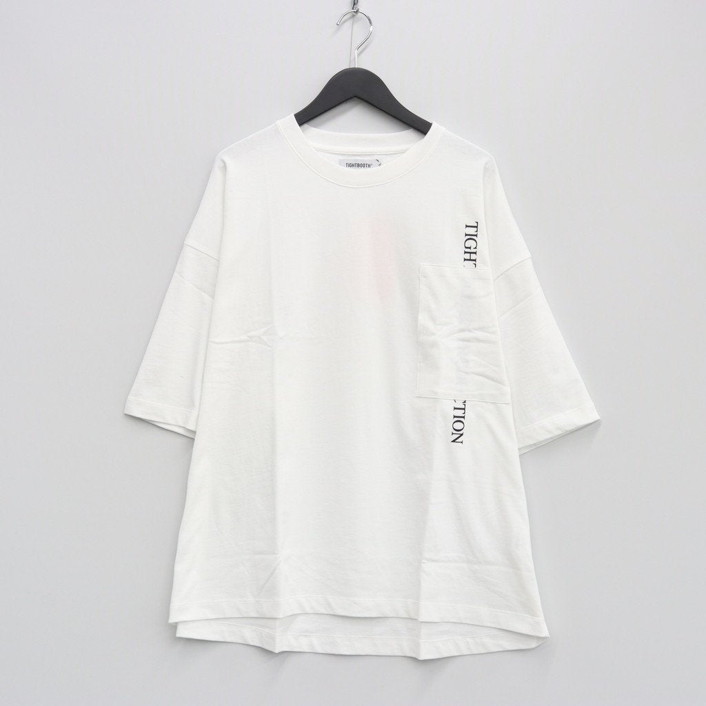 STRAIGHT UP T-SHIRT #WHITE [SS23-T08] _ TIGHTBOOTH