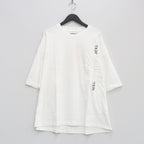 STRAIGHT UP T-SHIRT #WHITE [SS23-T08]