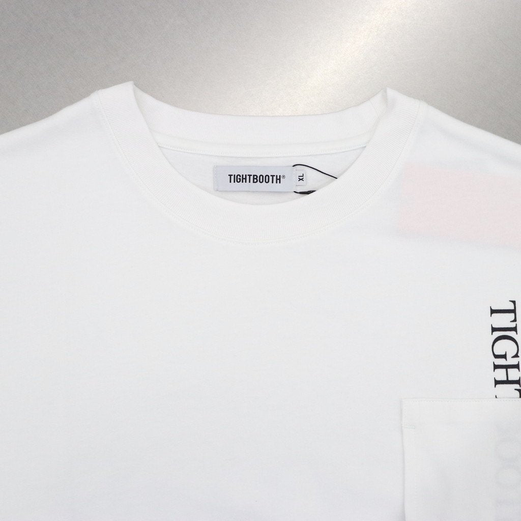 STRAIGHT UP T-SHIRT #WHITE [SS23-T08] _ TIGHTBOOTH PRODUCTION | タイトブースプロダクション  – cocorozashi