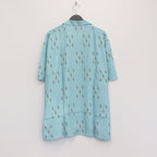 字母圖案襯衫 #綠色 [SC2310-SH06]