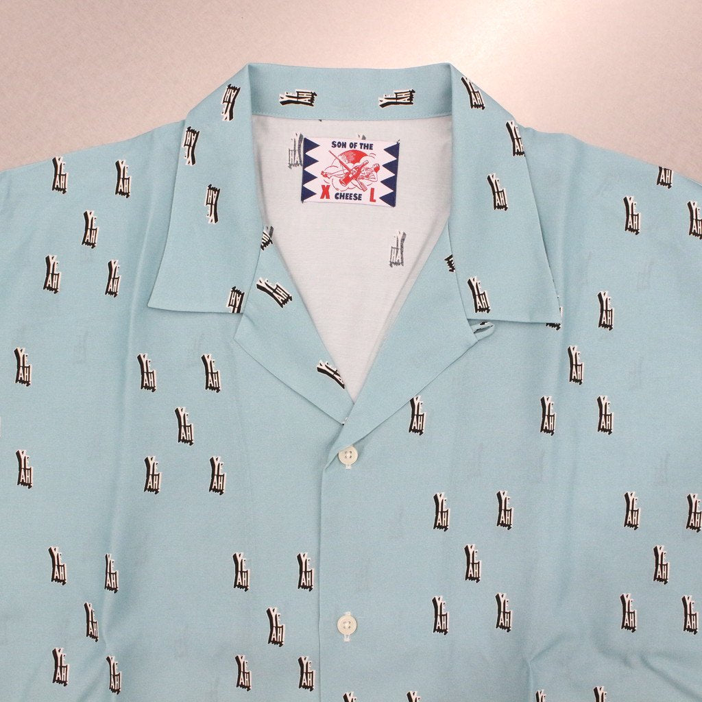 字母圖案襯衫 #綠色 [SC2310-SH06]