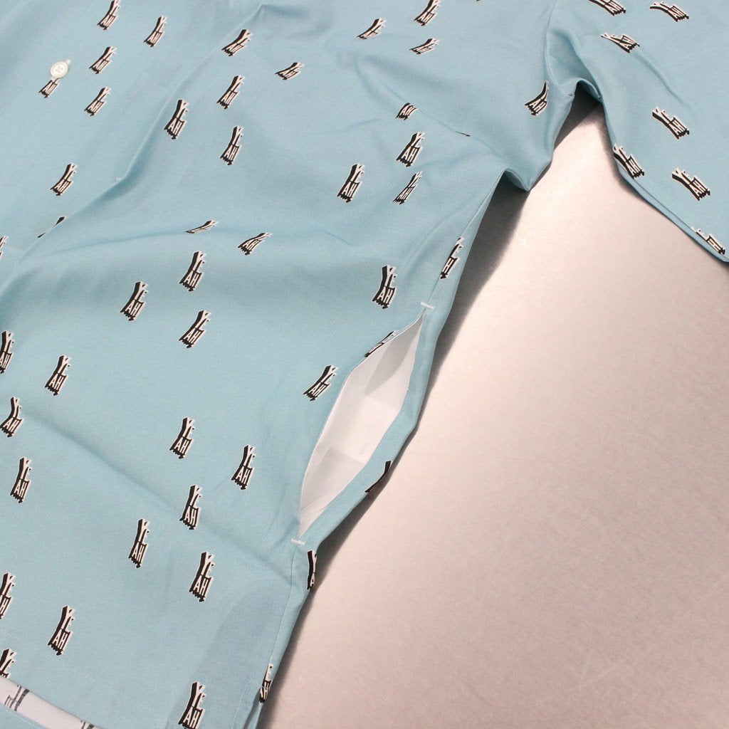 字母圖案襯衫 #綠色 [SC2310-SH06]