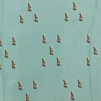 字母圖案襯衫 #綠色 [SC2310-SH06]