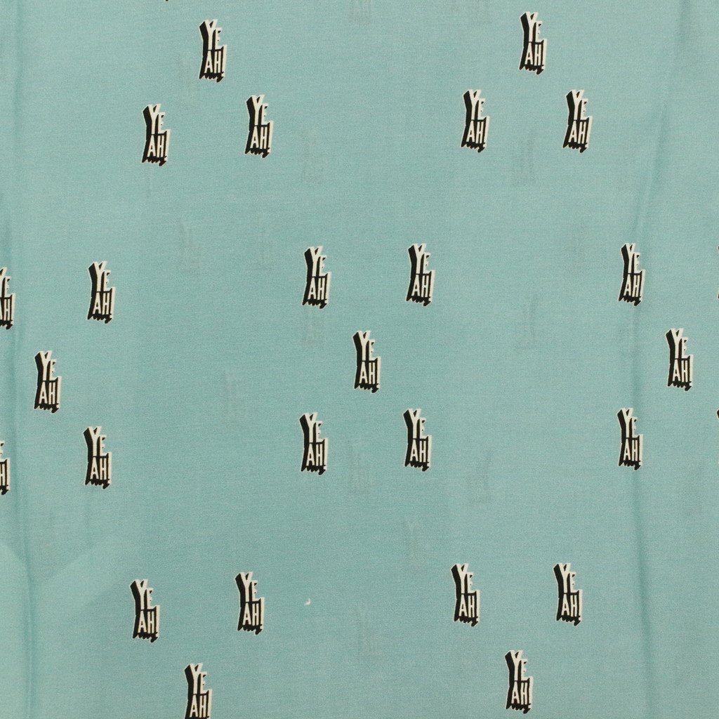 字母圖案襯衫 #綠色 [SC2310-SH06]