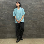 字母圖案襯衫 #綠色 [SC2310-SH06]