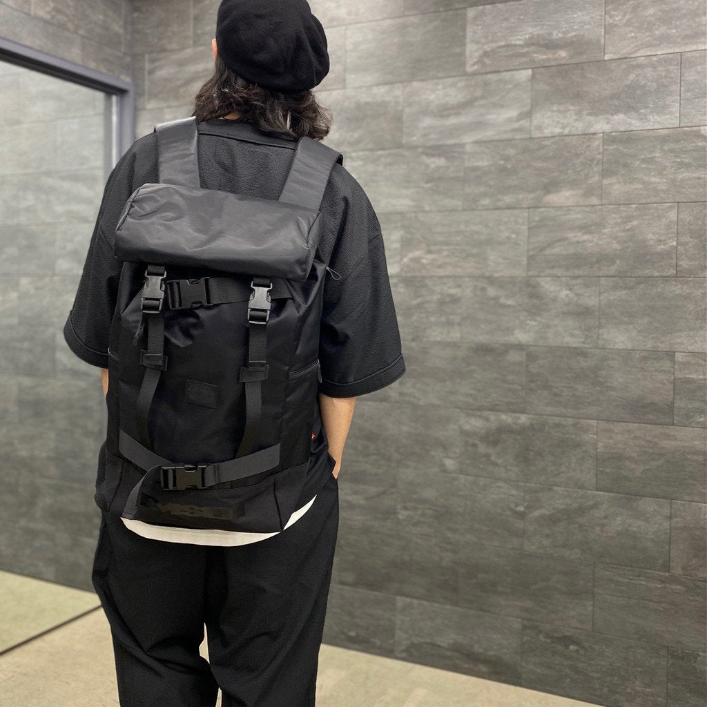 SPEAK EASY | DLX BACKPACK #BLACK [23SS-A12] _ Evisen Skateboards