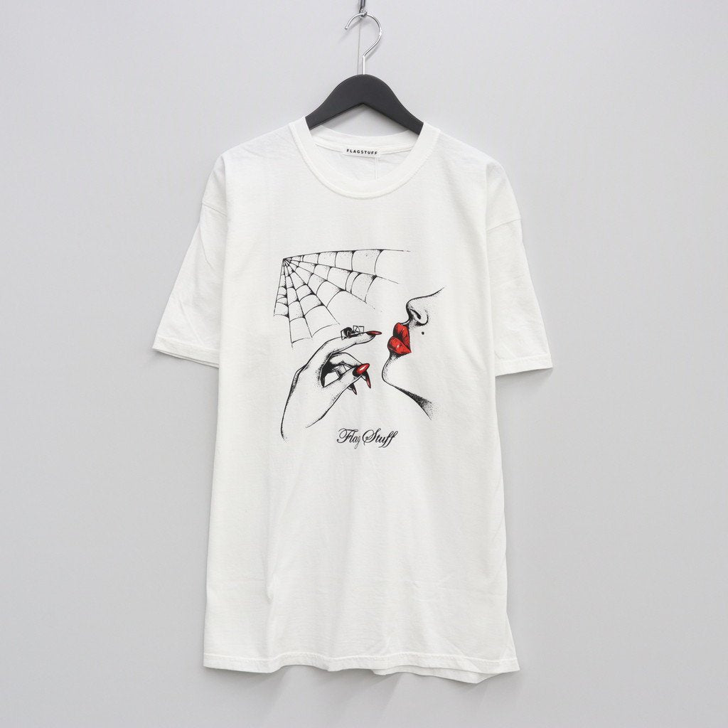 SPIDER S/S TEE #WHITE [23SS-FS-51/FS1091]