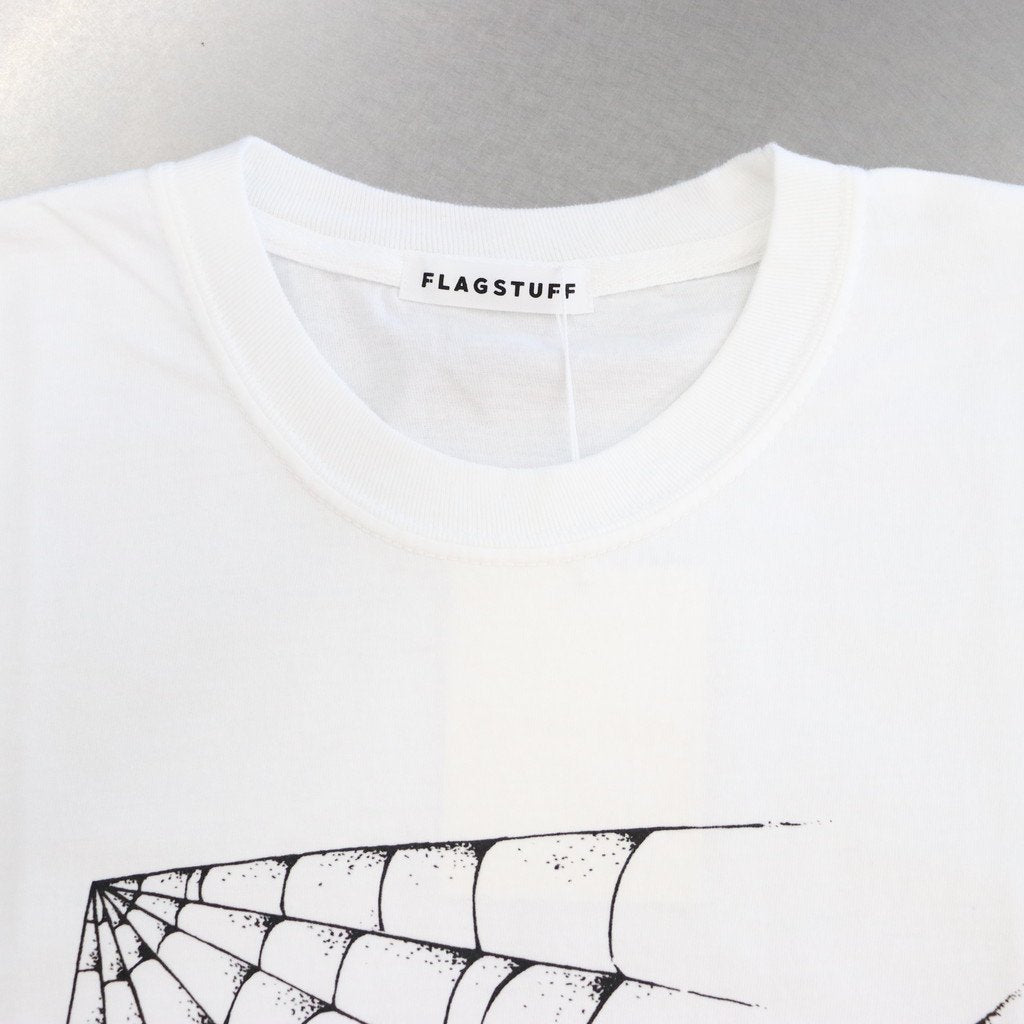 蜘蛛不鏽鋼 T 卹 #白色 [23SS-FS-51/FS1091]