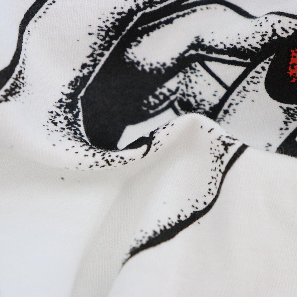 蜘蛛不鏽鋼 T 卹 #白色 [23SS-FS-51/FS1091]