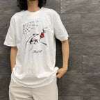 蜘蛛不鏽鋼 T 卹 #白色 [23SS-FS-51/FS1091]