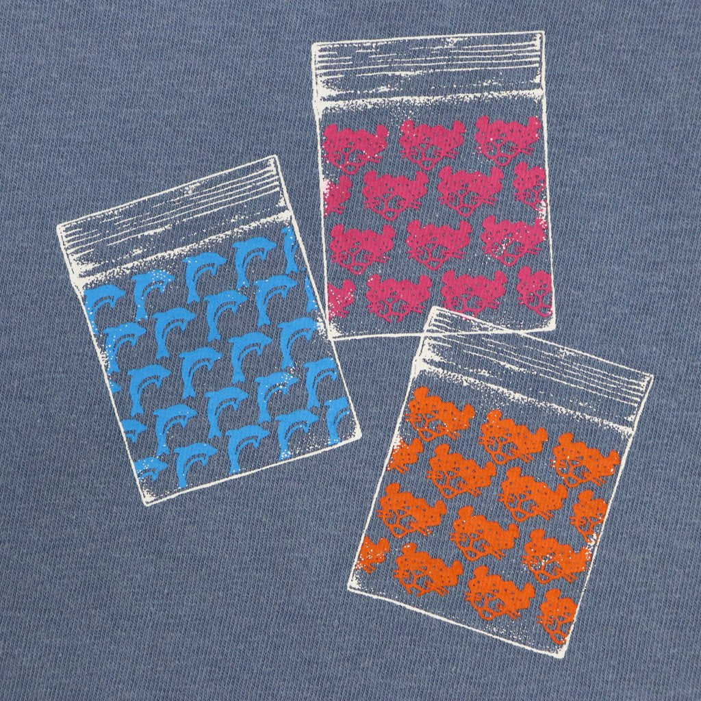 BAGGIE S/S TEE #BLUE [23SS-FS-52/FS1127]