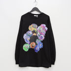 FLOWER L/S TEE #BLACK [23SS-FS-43/FS1111]