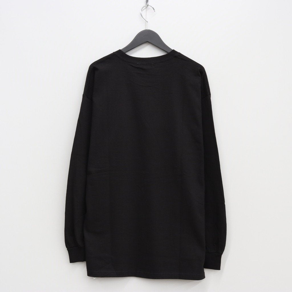 FLOWER L/S TEE #BLACK [23SS-FS-43/FS1111]