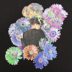 FLOWER L/S TEE #BLACK [23SS-FS-43/FS1111]