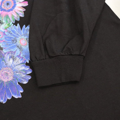 FLOWER L/S TEE #BLACK [23SS-FS-43/FS1111]