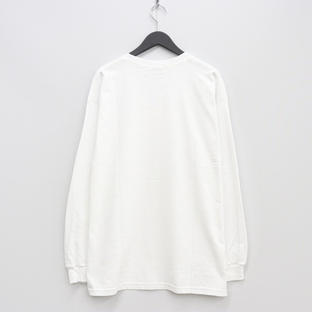 FLOWER L/S TEE #WHITE [23SS-FS-43/FS1111]