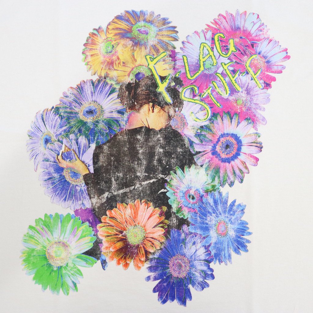 FLOWER L/S TEE #WHITE [23SS-FS-43/FS1111]