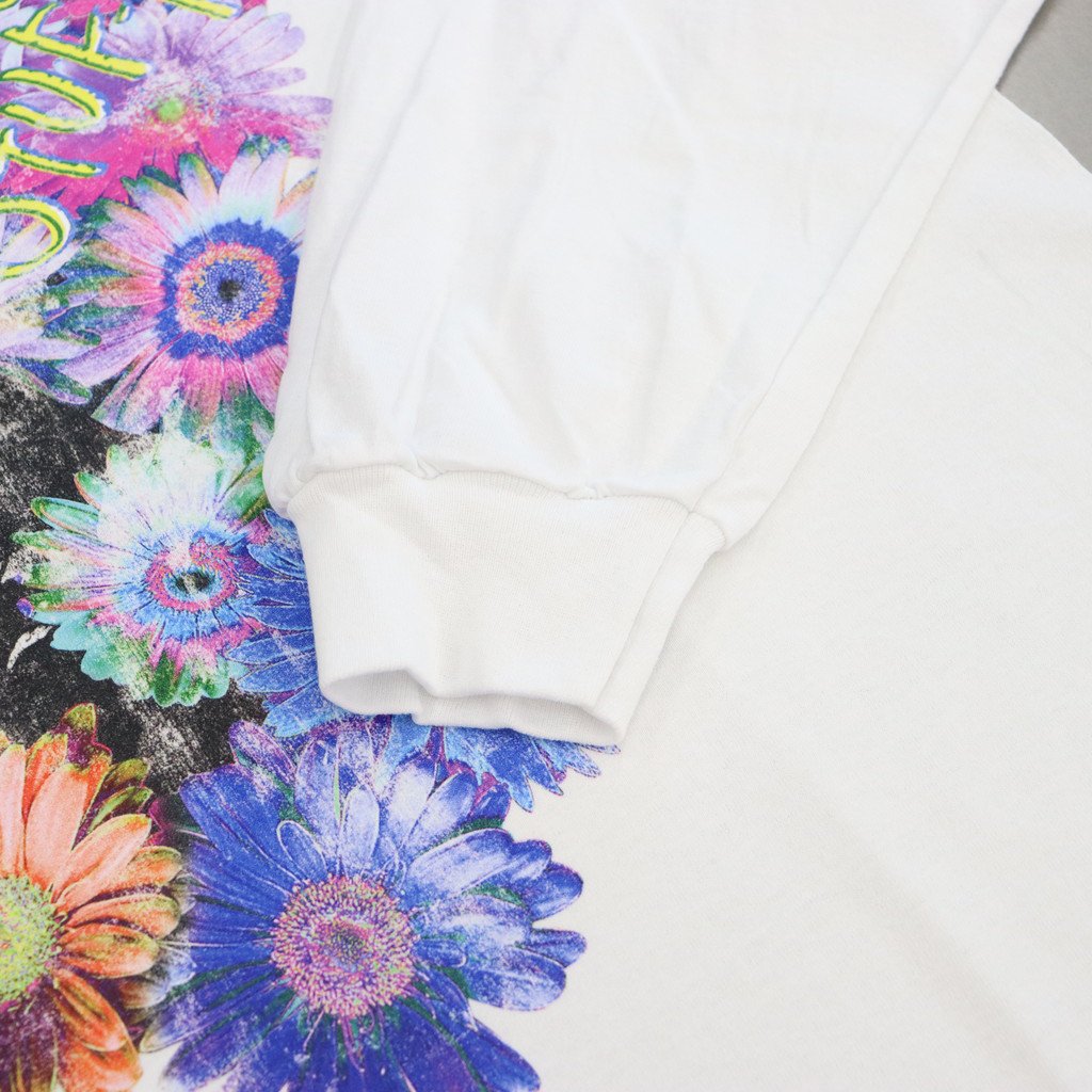 FLOWER L/S TEE #WHITE [23SS-FS-43/FS1111]