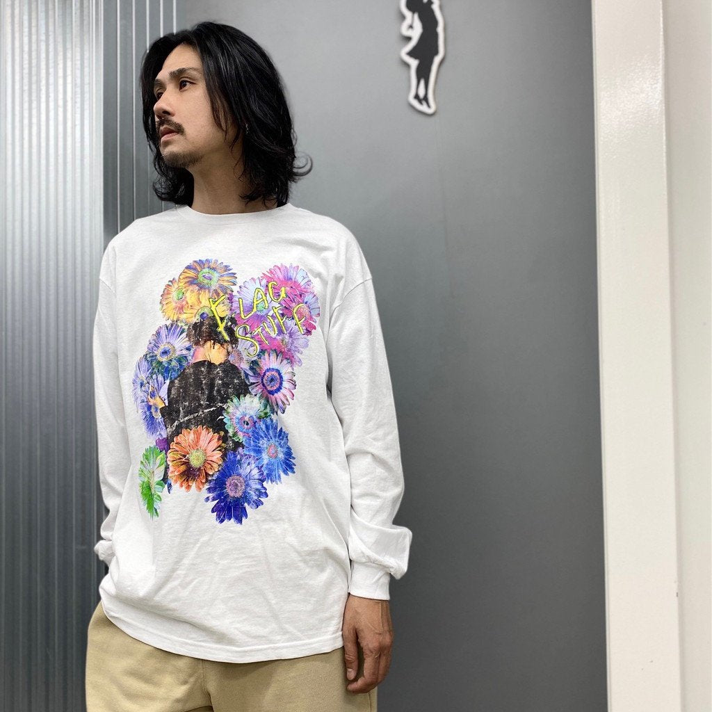 FLOWER L/S TEE #WHITE [23SS-FS-43/FS1111]