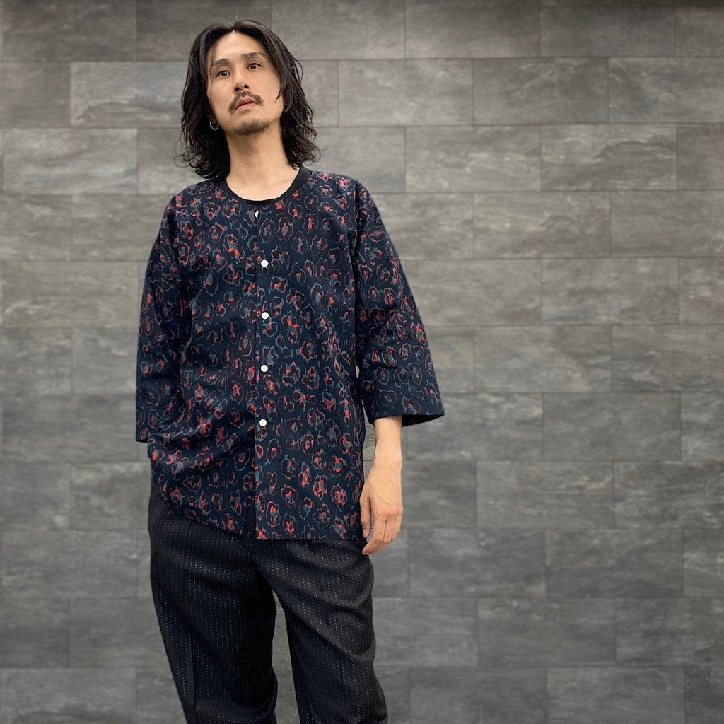 LEOPARD KOIKUCHI SHIRTS #COLOR [YY-KOI-21]