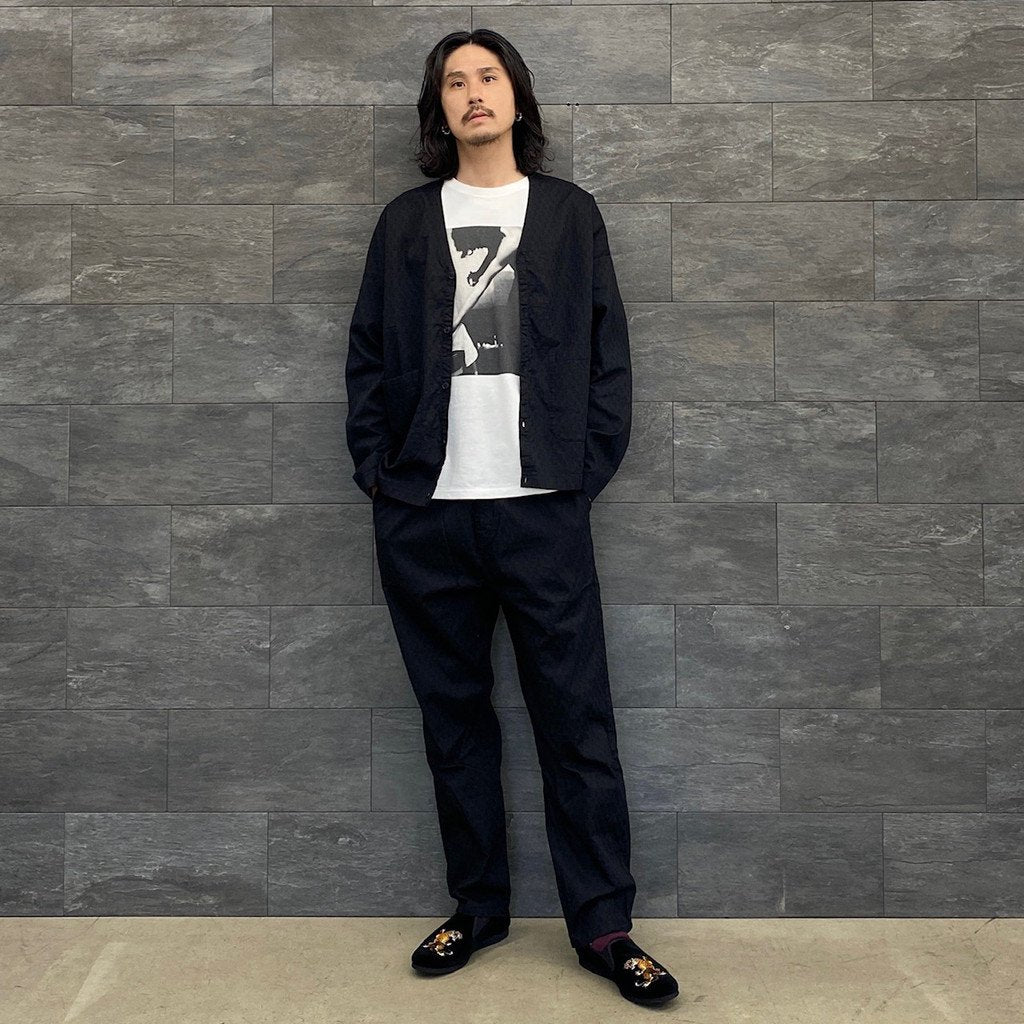 KARIYUSHI 開襟衫 #黑色 [S0358104]