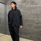 KARIYUSHI 開襟衫 #黑色 [S0358104]