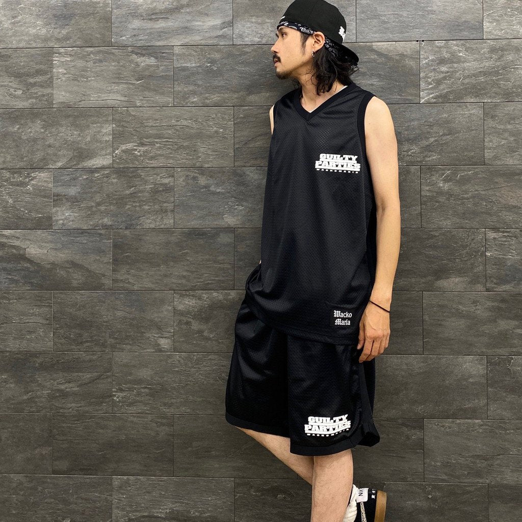 BASKET BALL SHORTS #BLACK [23SS-WMP-PT01] _ WACKO MARIA