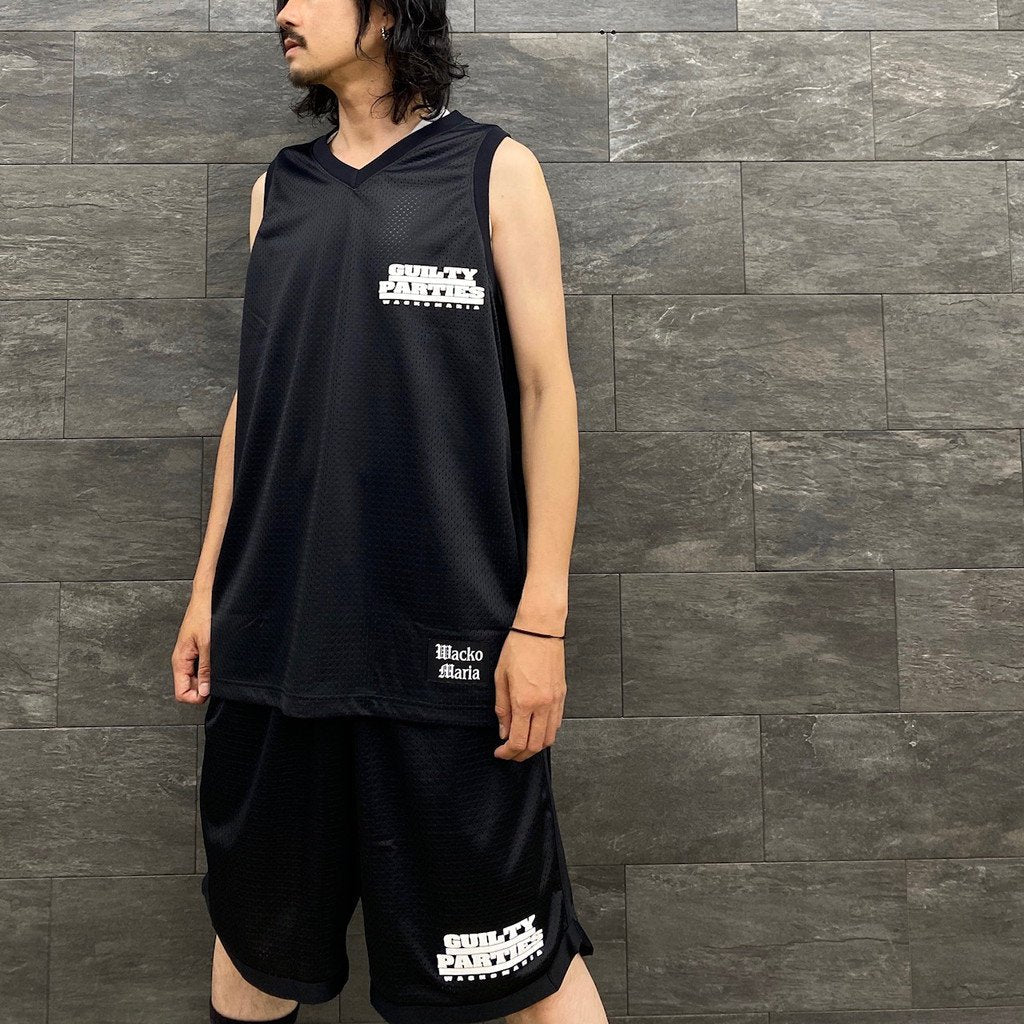BASKET BALL TANK TOP #BLACK [23SS-WMT-TT01]