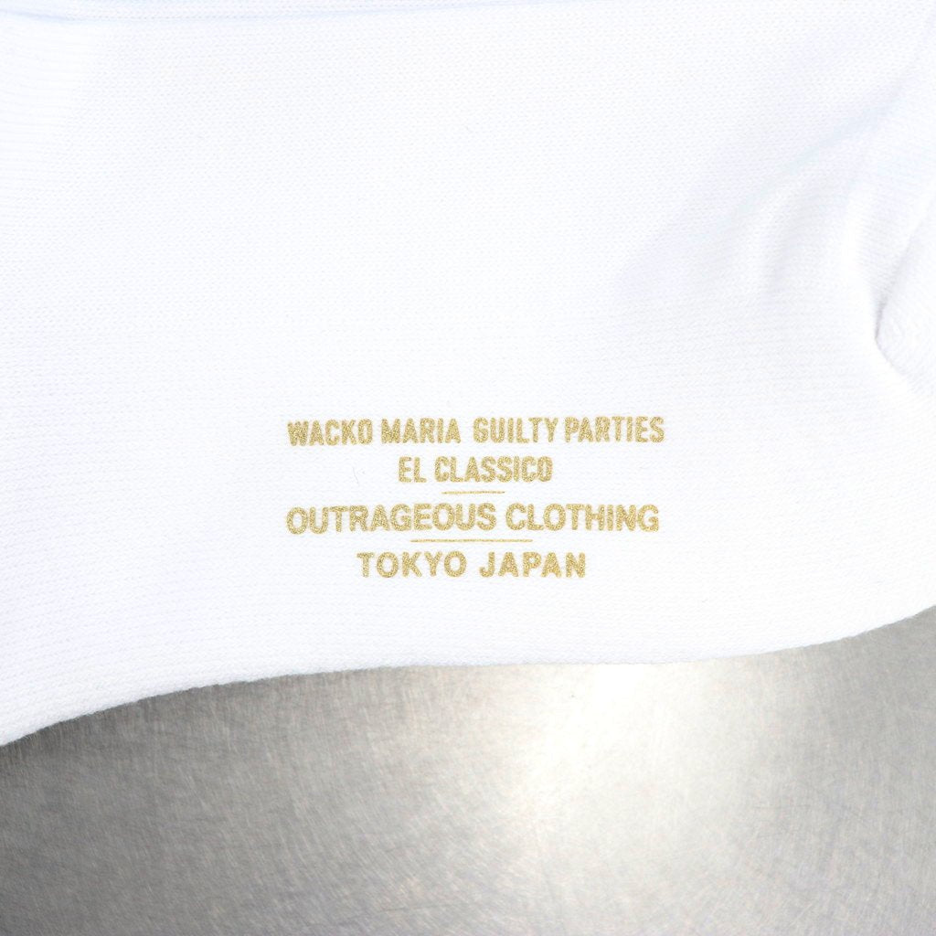 SKATER SOCKS -TYPE 3- #WHITE/ORANGE [23SS-WMA-SO03]