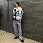 DOUBLE PLEATED TROUSERS #L-PURPLE [23SS-WMP-TR18]