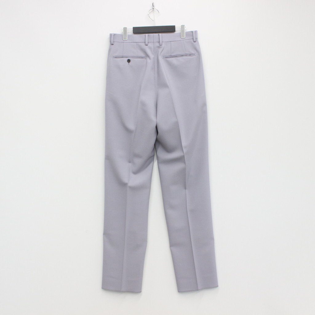 DOUBLE PLEATED TROUSERS #L-PURPLE [23SS-WMP-TR18]