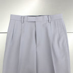 DOUBLE PLEATED TROUSERS #L-PURPLE [23SS-WMP-TR18]