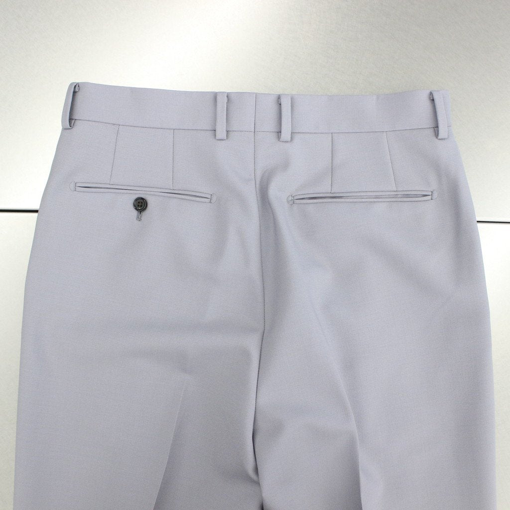 DOUBLE PLEATED TROUSERS #L-PURPLE [23SS-WMP-TR18]