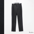 PLEATED TROUSERS -TYPE 2- #BLACK [23SS-WMP-TR32]
